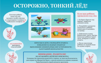 О правилах поведения на льду! О правилах поведения на льду!.